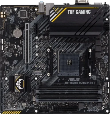 Материнская плата Asus Amd A520 TUF GAMING A520M-PLUS II DDR4 mATX