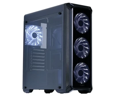 Компьютерный корпус Zalman i3 edge черный без БП ATX