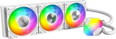 Система водяного охлаждения MONTECH HyperFlow 360 Soc-AM5/AM4/1151/1200/2066/1700 белый 4-pin Al+Cu Ret (HYPERFLOW ARGB 360 WHITE)
