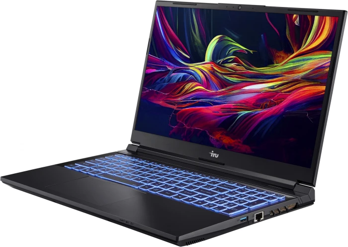 Ноутбук IRU Калибр 15ALC Core i5 12500H 32ГБ SSD 512ГБ NVIDIA GeForce RTX 3060 6ГБ 15.6" IPS FHD Free DOS черный 3465mAh (1990841)