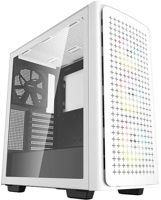 Компьютерный корпус Deepcool CK560 WH белый без БП ATX