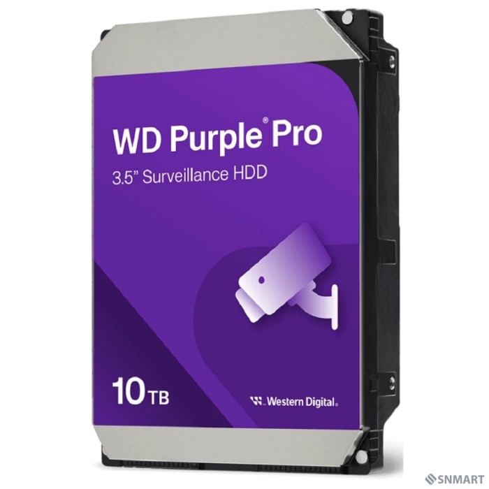 10TB WD Purple Pro (WD102PURP) [Serial ATA III, 7200- rpm, 512Mb, 3.5"]