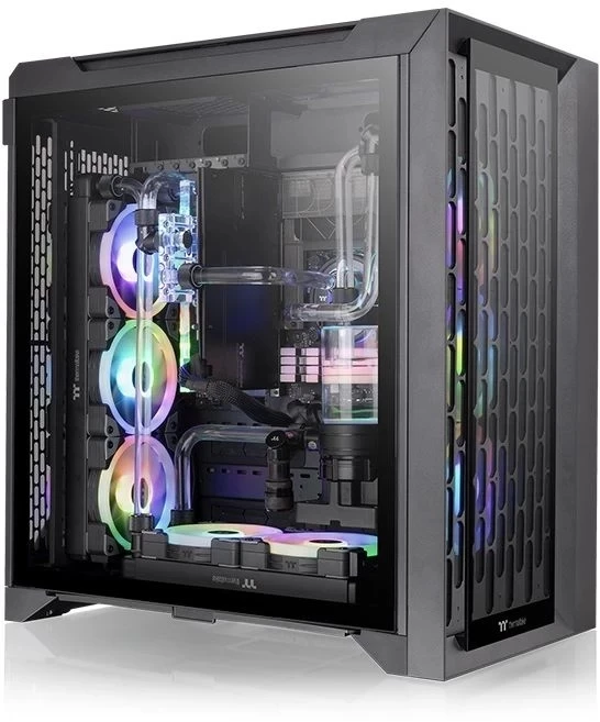 Компьютерный корпус Thermaltake CTE C700 TG ARGB черный без БП ATX