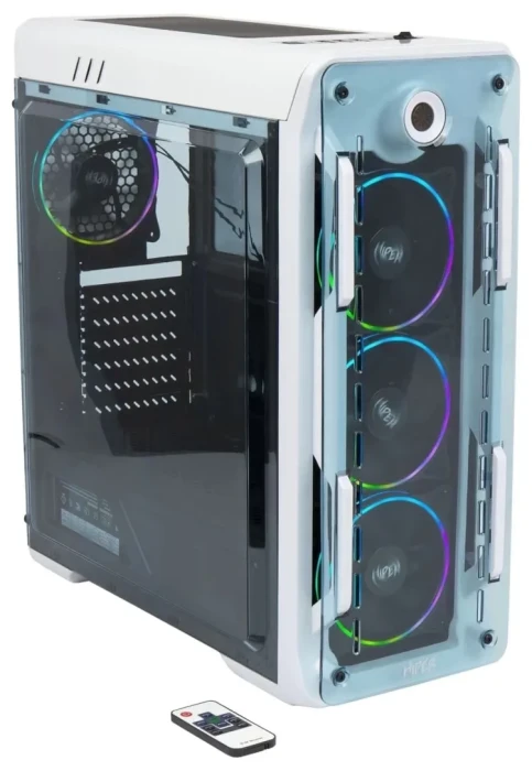 Компьютерный корпус Hiper OW белый без БП ATX