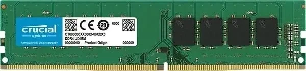 Оперативная память DDR4 Crucial 8 ГБ 3200MHz (CT8G4DFS832AT)