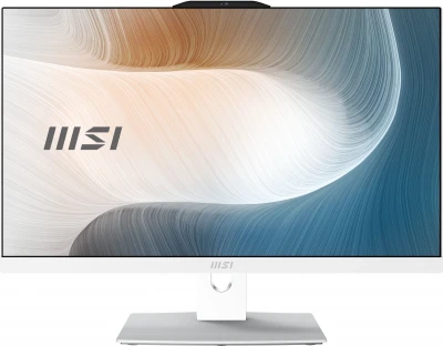 Моноблок MSI Modern AM242P 1M-1020XRU 23.8&quot; Full HD Core 7 150U (1.8ГГц) 16ГБ SSD 512ГБ Graphics noOS БП 120W (клавиатура, мышь, камера) белый (9S6-AE0722-1020)