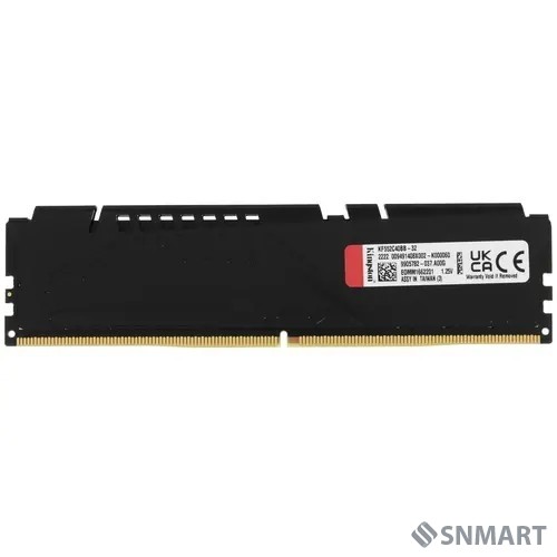 Kingston DRAM 32GB 5200MHz DDR5 CL40 DIMM FURY Beast Black KF552C40BB-32