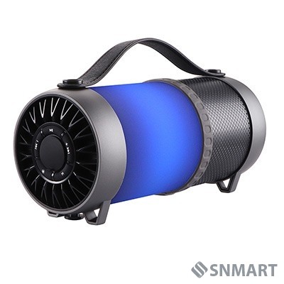 Dialog Progressive AP-1010 - акустическая колонка-труба c RGB фонарем, 12W RMS, Bluetooth, FM+USB+SD