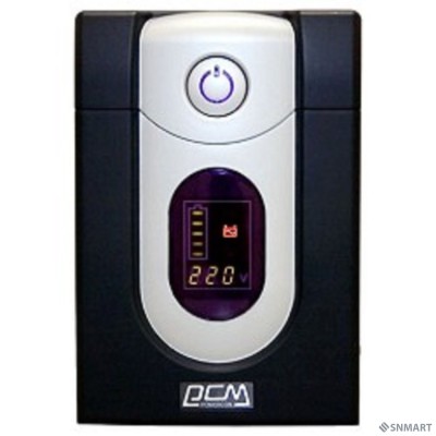 PowerCom Imperial IMD-1200AP ИБП [Line-Interactive, 1200VA / 720W, Tower, 6 xC13: 4  с резервным питанием + 2 с фильтрацией, LCD, USB] (507311)