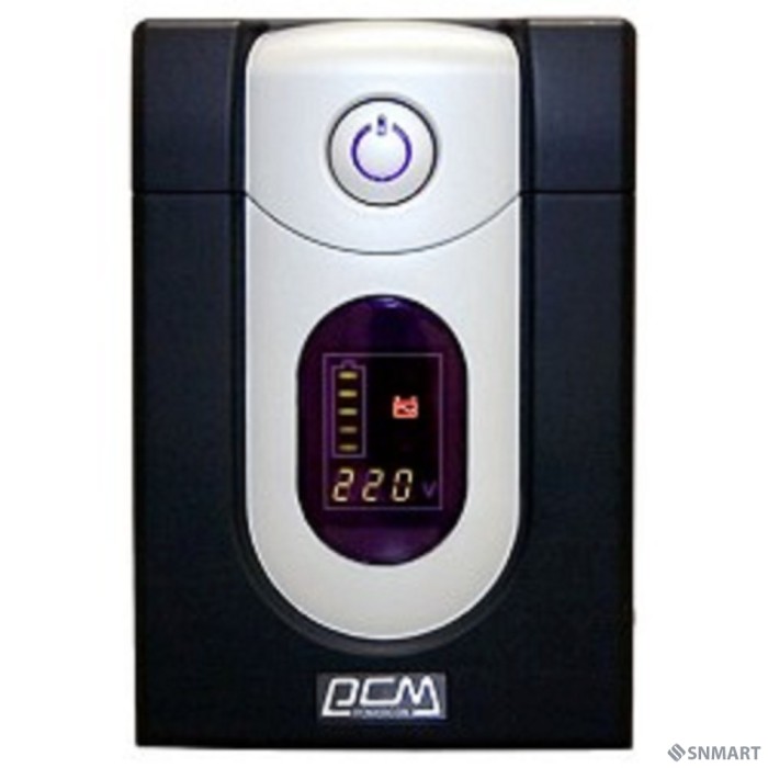 PowerCom Imperial IMD-1200AP ИБП [Line-Interactive, 1200VA / 720W, Tower, 6 xC13: 4  с резервным питанием + 2 с фильтрацией, LCD, USB] (507311)