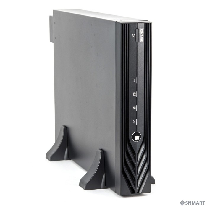 ИБП Бастион SKAT-UPS 10 000 RACK [Online, 10кВА/9кВт, клеммный блок, БЕЗ АКБ (20 шт 40-200Ач), ток заряда 10А, МПТ] (494)