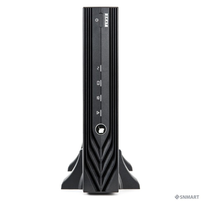 ИБП Бастион SKAT-UPS 10 000 RACK [Online, 10кВА/9кВт, клеммный блок, БЕЗ АКБ (20 шт 40-200Ач), ток заряда 10А, МПТ] (494)