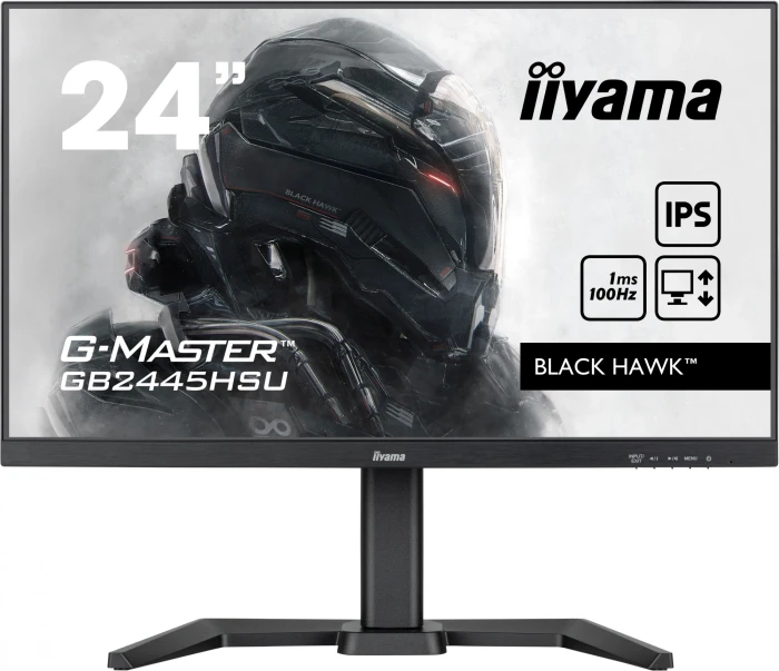 Монитор Iiyama 24" G-Master GB2445HSU-B1 IPS FHD 100Гц черный (GB2445HSU-B1)
