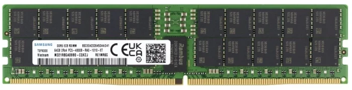 Оперативная память DDR5 Samsung 64 ГБ 4800MHz (M321R8GA0BB0-CQKZJ)