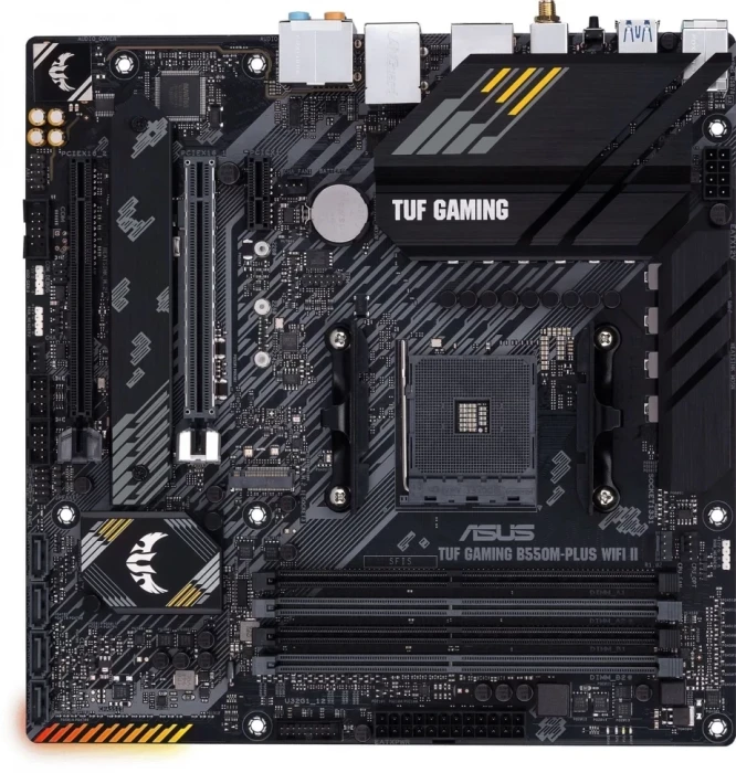Материнская плата Asus Amd B550 TUF GAMING B550M-PLUS WIFI II DDR4 mATX