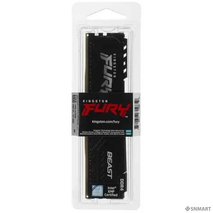 Kingston DDR4 DIMM 16GB KF432C16BB/16 PC4-25600, 3200MHz, CL16