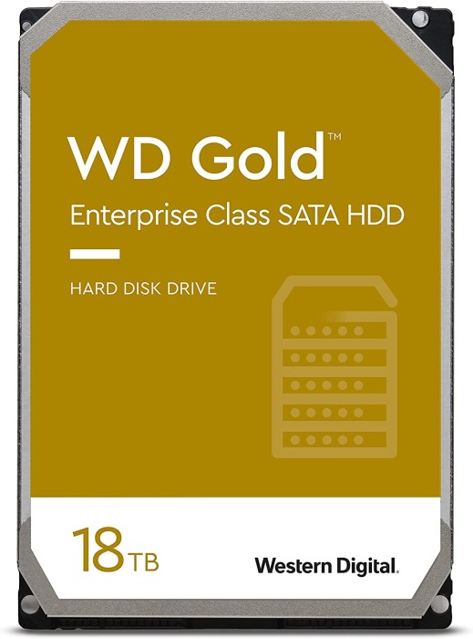 Жесткий диск (HDD) WD Gold 18 ТБ (WD181KRYZ)