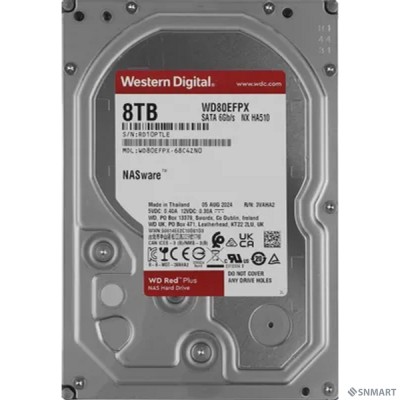 8TB WD Red Plus WD80EFPX  SATA3