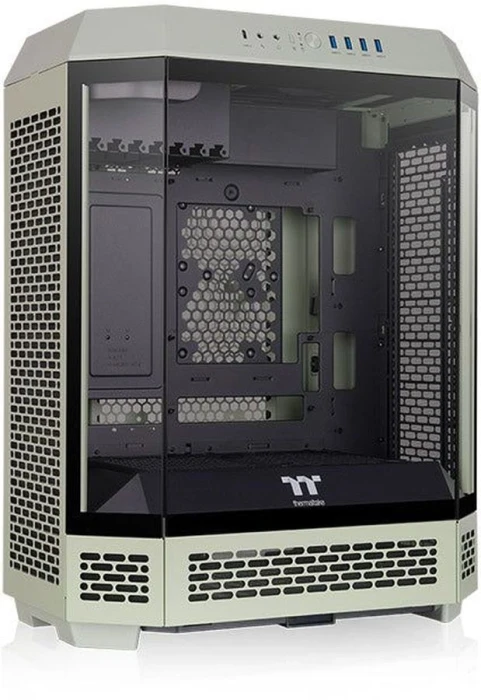 Компьютерный корпус Thermaltake The Tower 600 Matcha зеленый без БП ATX