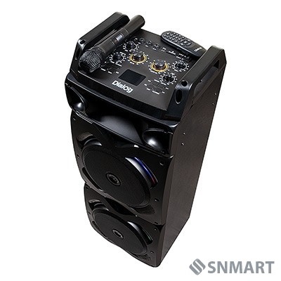 Dialog Oscar AO-220 - акустическая колонка 1.0, 100W RMS, Караоке с беспр. микр, BT+FM+USB+SD+GT