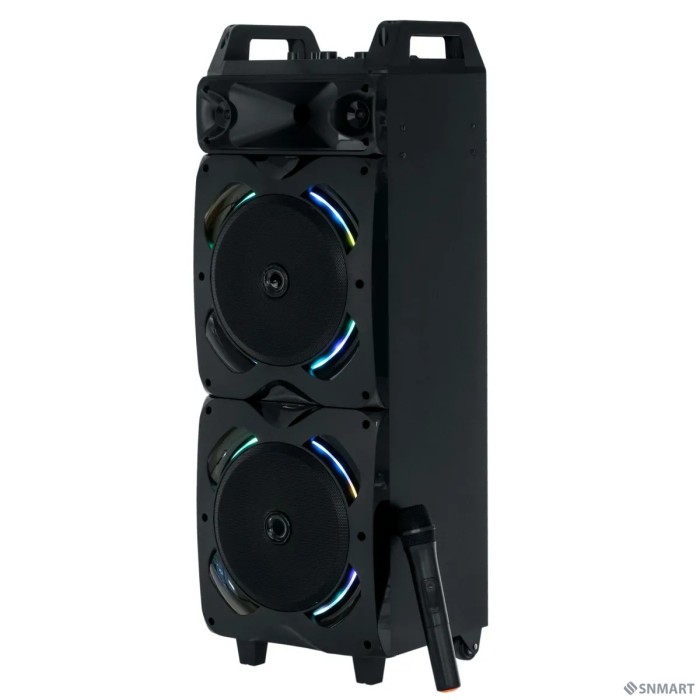 Dialog Oscar AO-220 - акустическая колонка 1.0, 100W RMS, Караоке с беспр. микр, BT+FM+USB+SD+GT