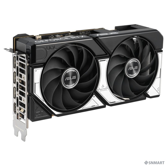 Видеокарта ASUS GeForce RTX 5060 8Gb DDR7 128 bit 3*DP/HDMI 2FAN (DUAL-RTX5060-O8G) RTL
