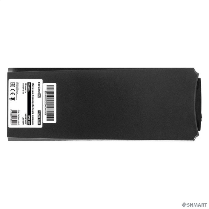 Exegate EX294611RUS ИБП ExeGate Power Back BNB-500.LED.2SH <500VA/300W, LED, 2*Schuko, Black>
