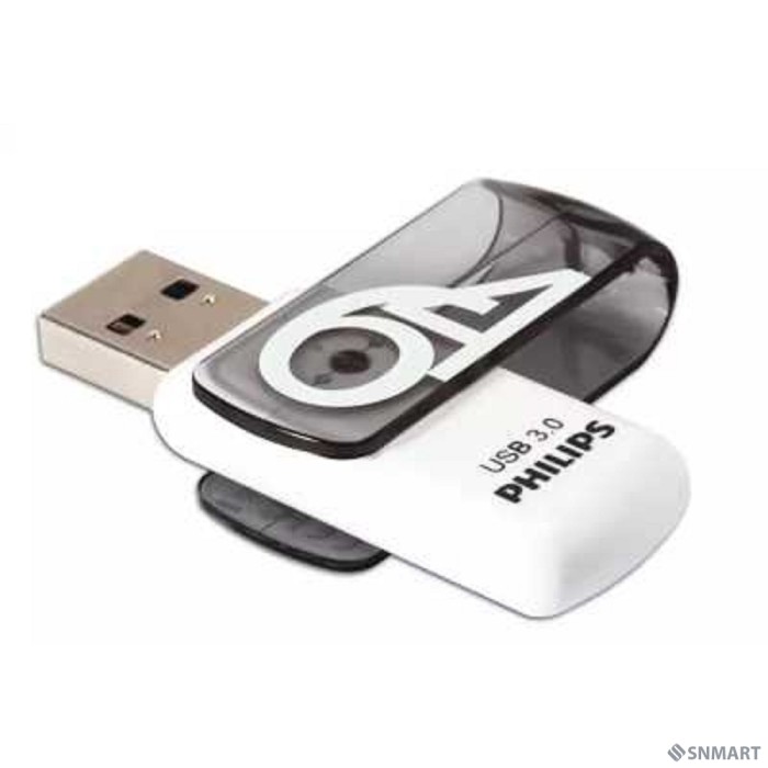 PHILIPS USB Drive 64GB PHILIPS VIVID3.0 64GB, USB 3.0 FM64FD00B/97