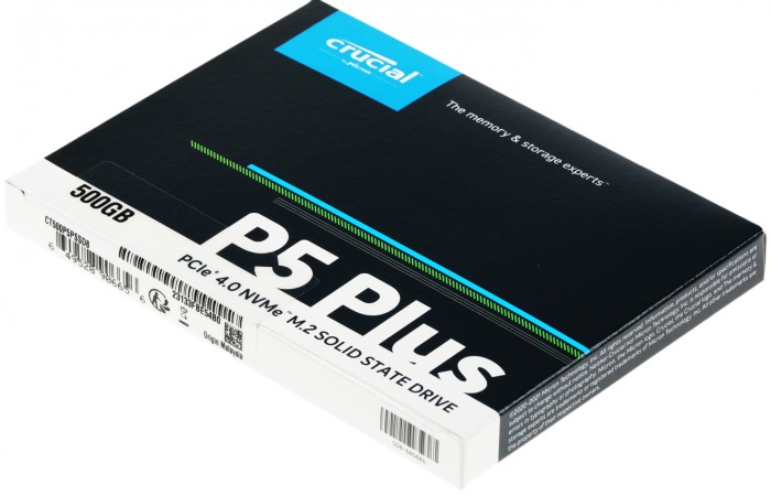 Накопитель SSD Crucial 500 ГБ P5 Plus M.2 PCIe 4.0 x4 (CT500P5PSSD8)