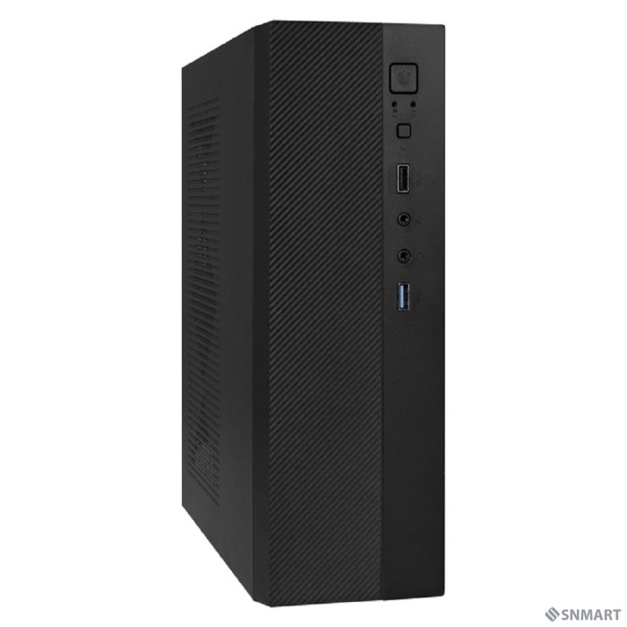 Exegate EX291267RUS Корпус Desktop ExeGate MI-301U (mATX/mini-ITX, без БП, 1*USB+1*USB3.0, аудио, черный)