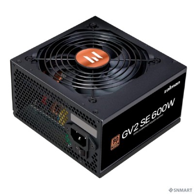 Zalman &lt;GV2SE&gt;  ZM600-GV2SE &lt;600W, ATX12V v2.52, APFC, 12cm Fan, 80+ Bronze, Ret&gt;