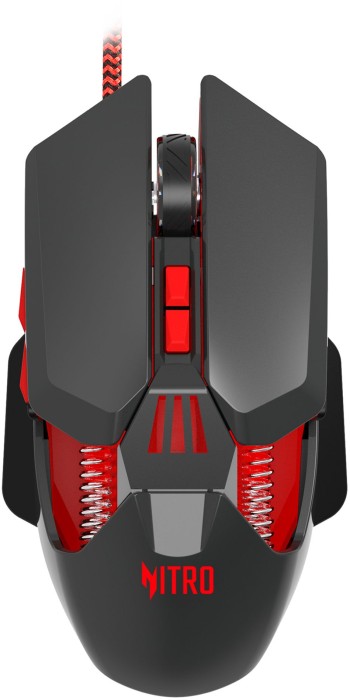 Мышь Acer Nitro OMW302 черный оптическая (7200dpi) USB (6but)
