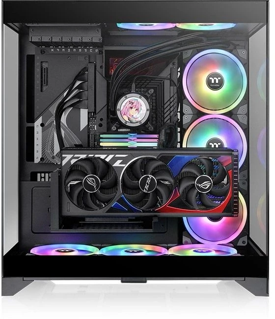Компьютерный корпус Thermaltake CTE E550 TG черный без БП ATX
