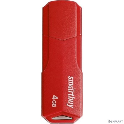 Smartbuy USB Drive 4GB CLUE Red (SB4GBCLU-R)