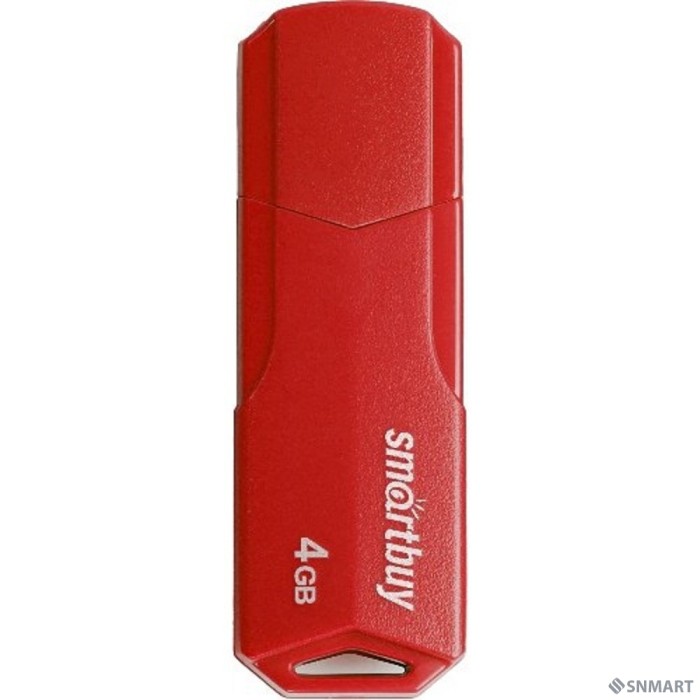 Smartbuy USB Drive 4GB CLUE Red (SB4GBCLU-R)