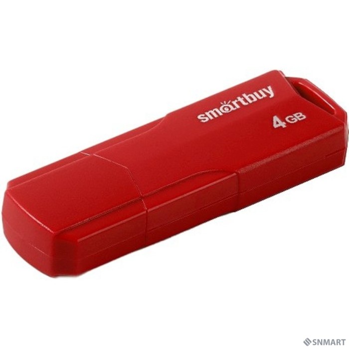 Smartbuy USB Drive 4GB CLUE Red (SB4GBCLU-R)