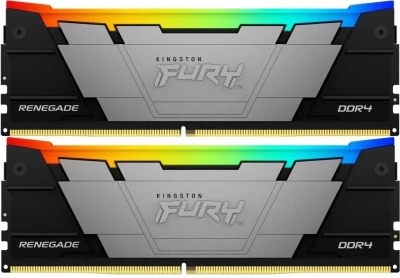 Оперативная память DDR4 Kingston Fury Renegade RGB 2x8 ГБ 3600MHz (KF436C16RB2AK2/16)