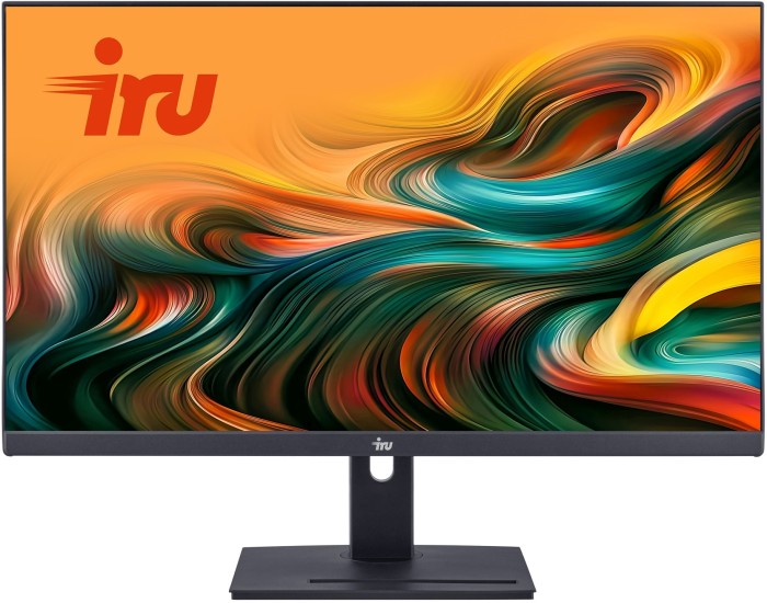Моноблок IRU 27IM 27" Full HD i5 1235U (1.3ГГц) 16ГБ SSD 512ГБ UHDG noOS БП 120W (клавиатура, мышь, камера) черный (1972091)
