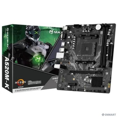MAXSUN MS-Challenger A520M-K (Socket AM4, mATX, 2*DDR4, VGA/HDMI,  3*SATA3, 1*M.2, 1*PCIEx16/1*PCIEx1, 4*USB2.0, 2*USB 3.2 Gen1, LAN 1*1G, RTL)