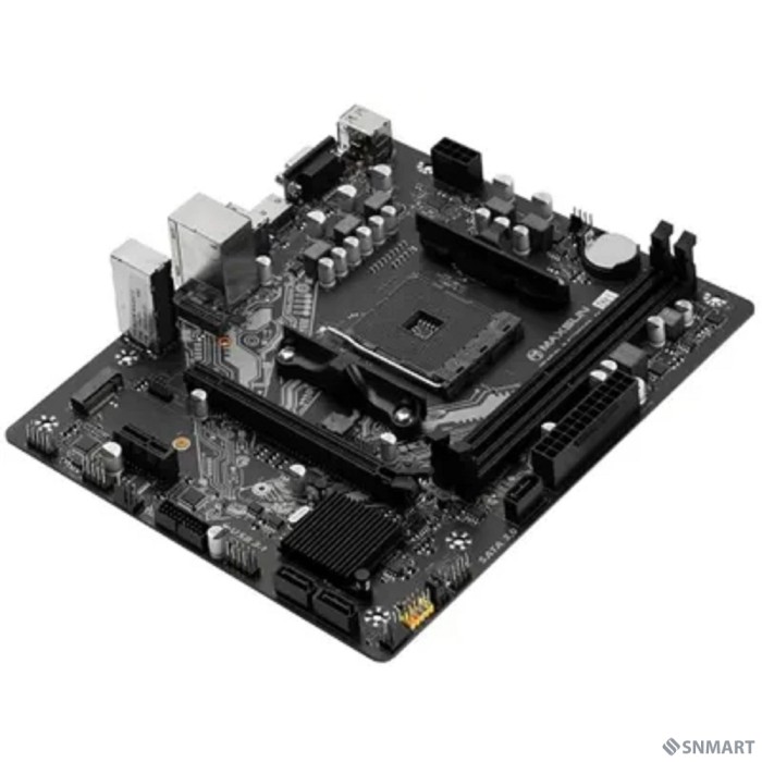 MAXSUN MS-Challenger A520M-K (Socket AM4, mATX, 2*DDR4, VGA/HDMI,  3*SATA3, 1*M.2, 1*PCIEx16/1*PCIEx1, 4*USB2.0, 2*USB 3.2 Gen1, LAN 1*1G, RTL)