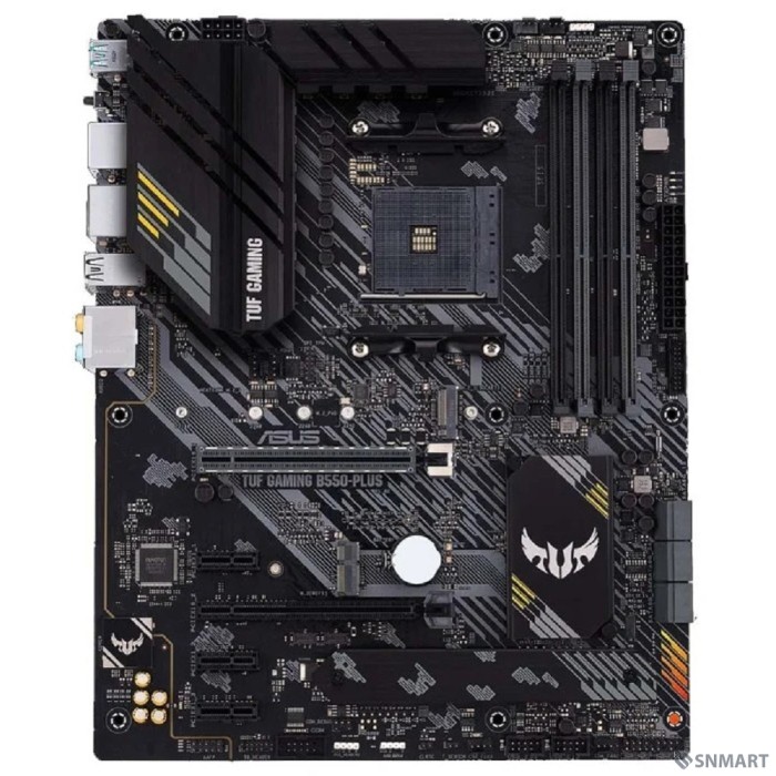 ASUS TUF GAMING B550-PLUS (Socket AM4, ATX, 4xDDR4(128GB),DP/HDMI, 1xPCIe 4.0x16/1xPCIe 3.0x16/3xPCIe 3.0, 1xLAN (2.5GbE), 6xSATA 6Gb/s, 2xM.2, 1xM.2 E key, 1xType-C, 5xUSB 3.2, 2xUSB 2.0)
