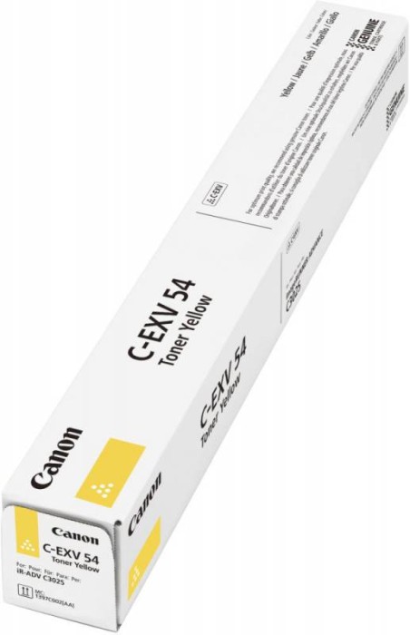 Тонер Canon C-EXV54Y 1397C002 желтый туба для копира C3025i
