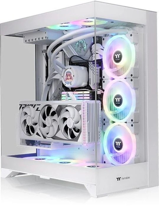 Компьютерный корпус Thermaltake CTE E550 TG белый без БП ATX