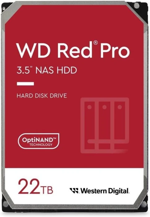 Жесткий диск (HDD) WD Red Pro 22 ТБ (WD221KFGX)