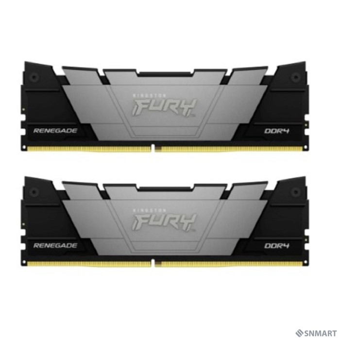 Kingston DDR4 DIMM 32GB Kit 2x16Gb KF432C16RB12K2/32PC4-25600, 3200MHz, CL16