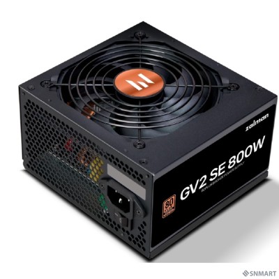 Zalman &lt;GV2SE&gt;  ZM800-GV2SE &lt;800W, ATX12V v2.52, APFC, 12cm Fan, 80+ Bronze, Ret&gt;