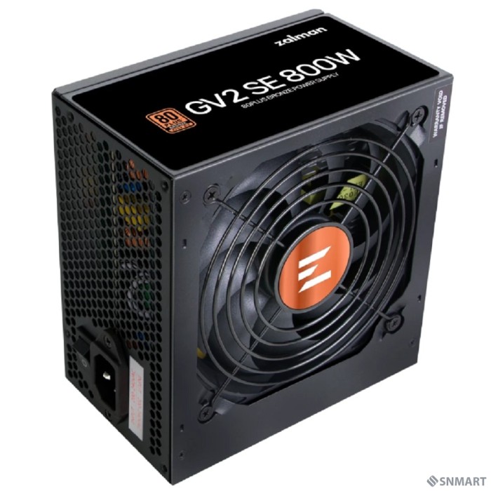 Zalman <GV2SE>  ZM800-GV2SE <800W, ATX12V v2.52, APFC, 12cm Fan, 80+ Bronze, Ret>