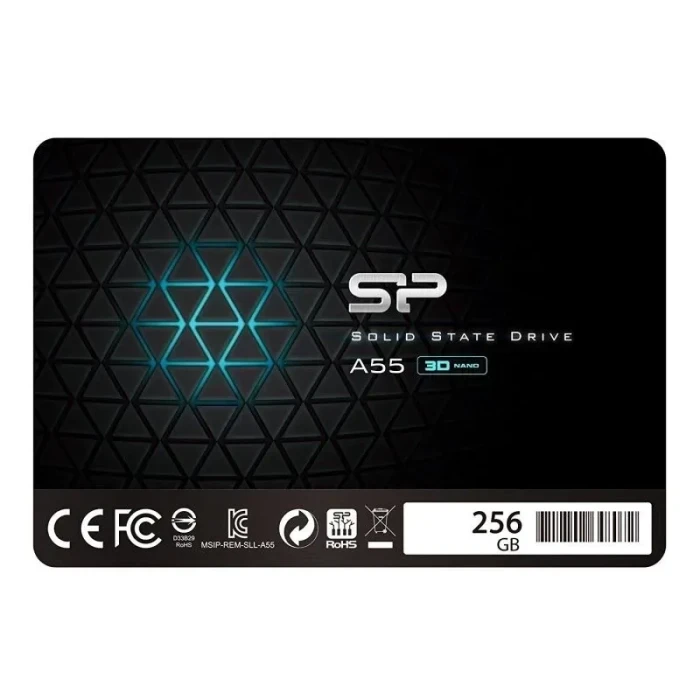 Накопитель SSD Silicon Power 256 ГБ Ace A55 2.5" SATA-III (SP256GBSS3A55S25)