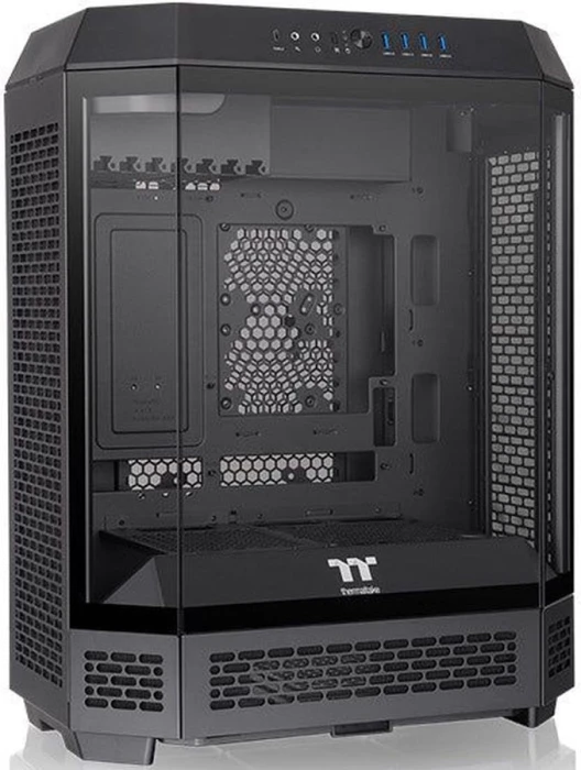 Компьютерный корпус Thermaltake The Tower 600 черный без БП ATX