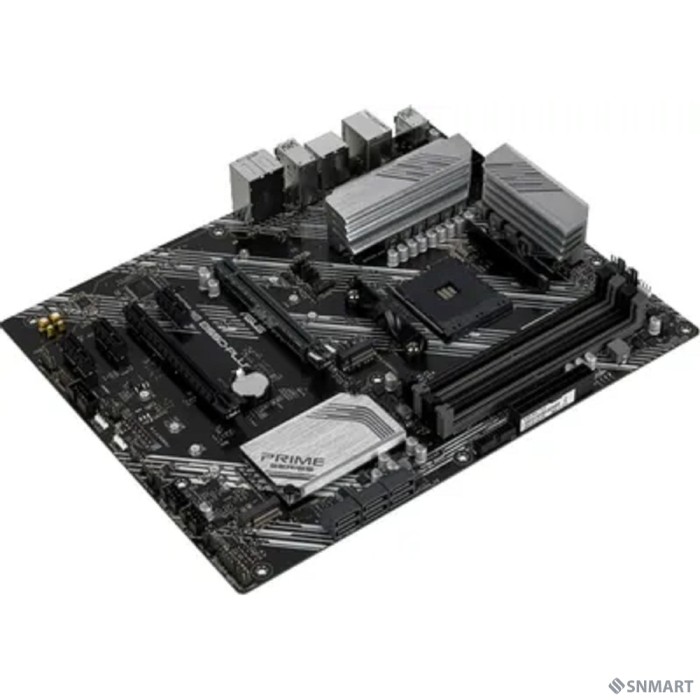 ASUS PRIME B550-PLUS (Socket AM4, ATX, 4xDDR4(128GB), DP/HDMI, 1xPCIe 4.0x16/1xPCIe 3.0x16, 3xPCIe 3.0, 1xLAN, 6xSATA 6Gb/s, 2xM.2, 1xType-C, 5xUSB 3.2, 2xUSB 2.0)
